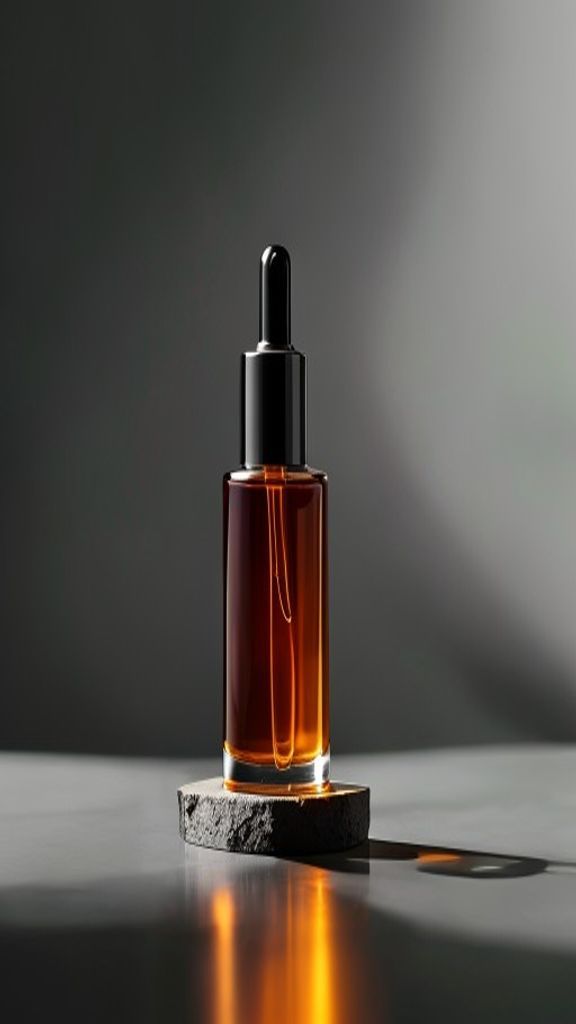 AI static ad creative — skincare serum